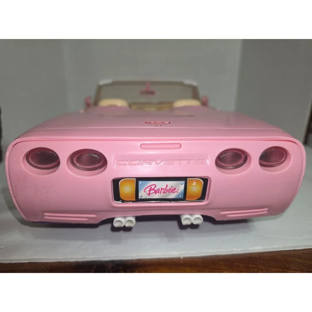 2001‎ Mattel Barbie Remote Control Pink Corvette Remote-controlled toy car